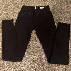 Rage & Bone Black Leggings Size 25